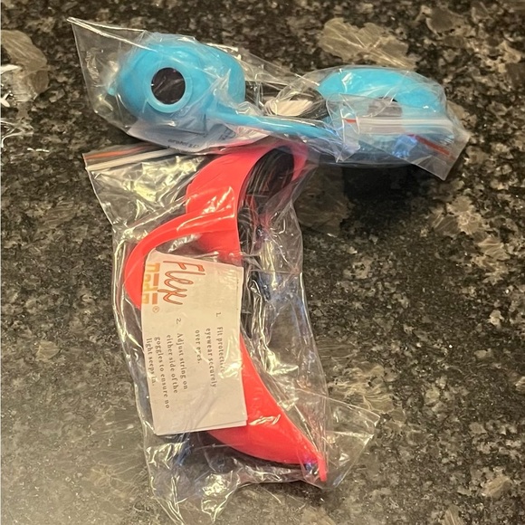 Pink and Blue Tanning Goggles Set of 2 - Picture 1 of 1